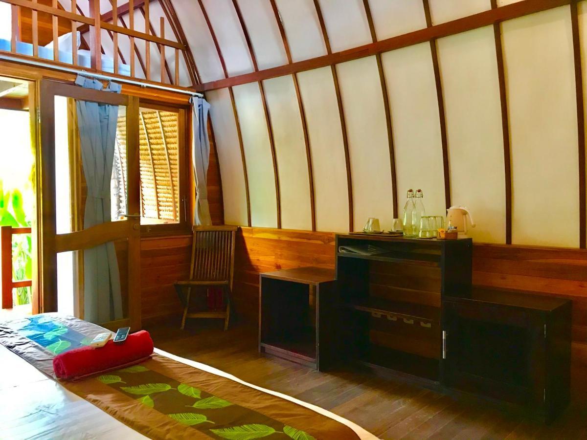 Cotton Tree Cottages Gili Trawangan Exterior foto