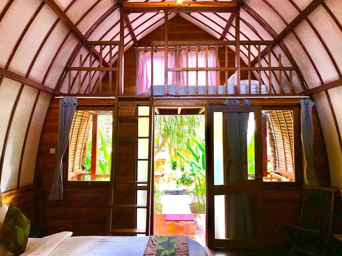 Cotton Tree Cottages Gili Trawangan Exterior foto
