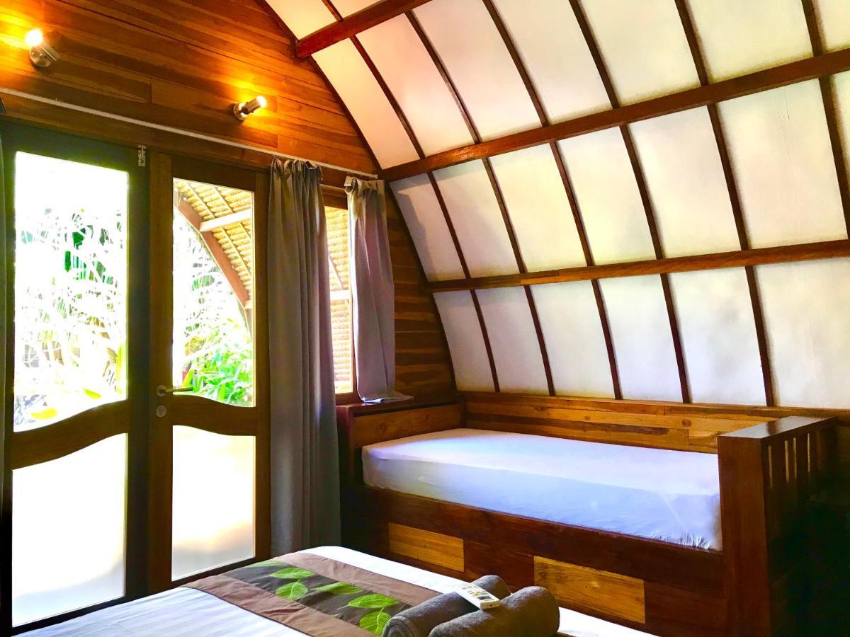 Cotton Tree Cottages Gili Trawangan Exterior foto