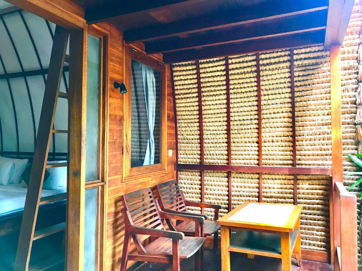 Cotton Tree Cottages Gili Trawangan Exterior foto