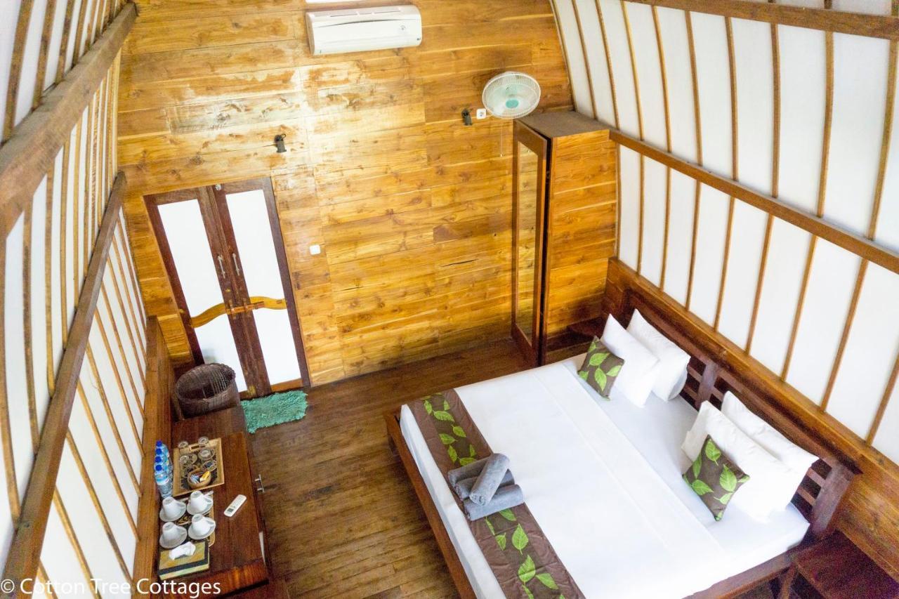 Cotton Tree Cottages Gili Trawangan Exterior foto